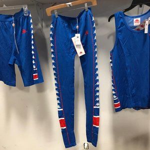 NWT Kappa 3 pc Pant & Shorts M L